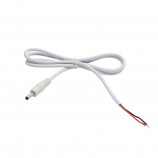 dc3.5*1.35 male to open white cable